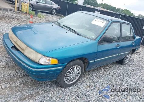 1993 Mercury Tracer z USA, uszkodzony, nr VIN 3MAPM10J7PR659799